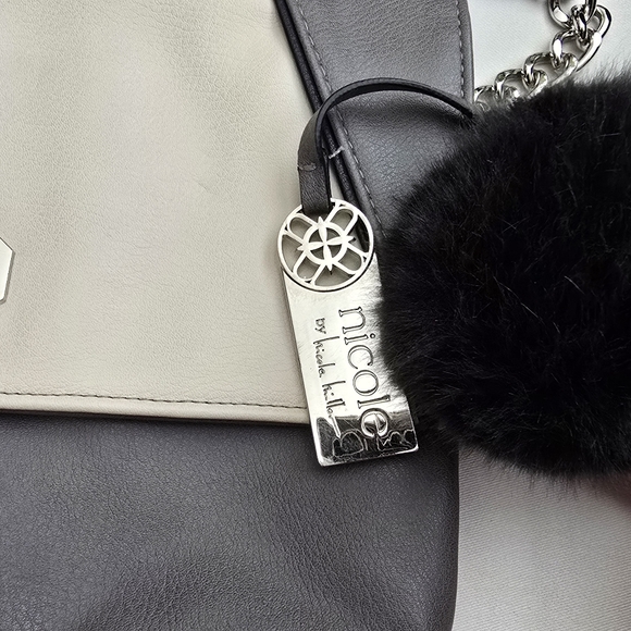 Nicole by Nicole Miller envelope crossbody bag, color block - Picture 5 of 6